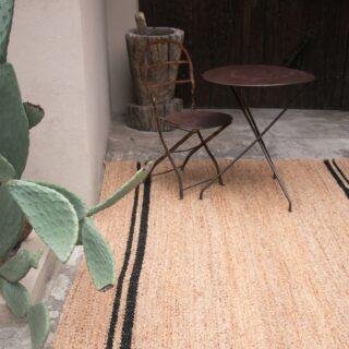 Estero marron y negro